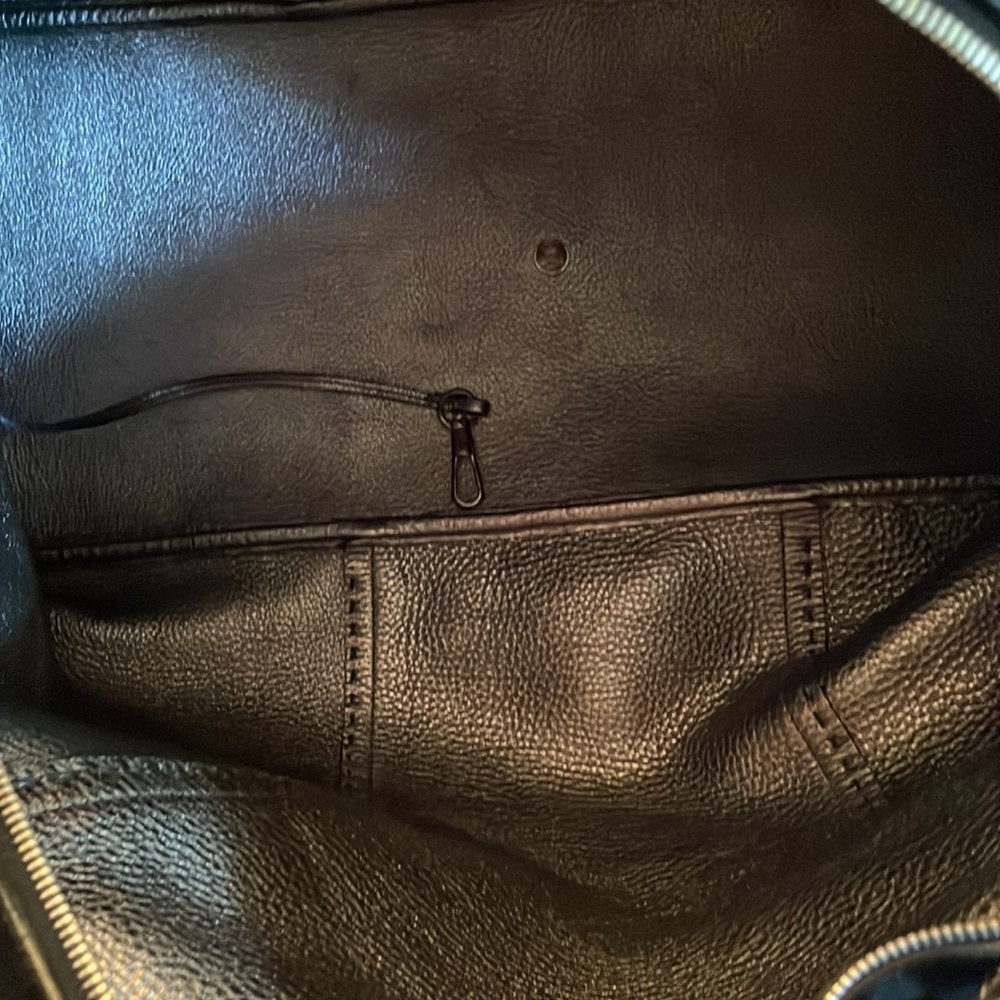 Suede Yves Saint Laurent paris YSL muse overnight duffle camping travel - Picture 14 of 16